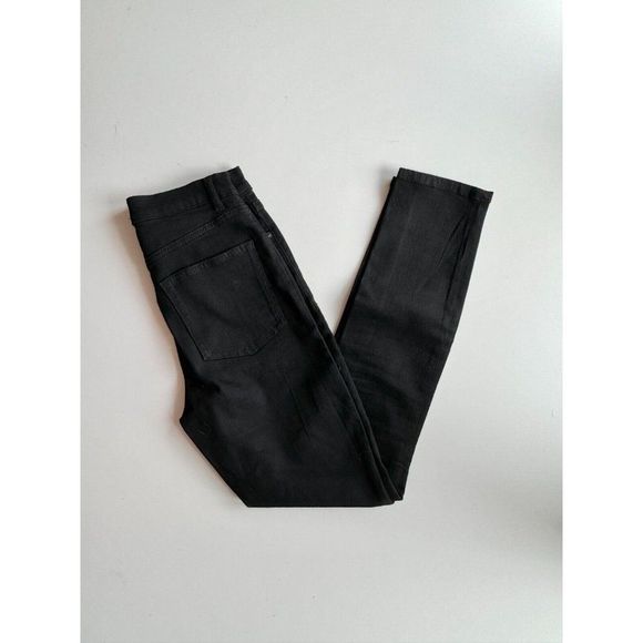 REFORMATION Harper Black High Waisted High Rise Skinny Jeans, Size 28 - Picture 5 of 16